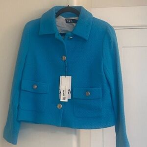 Zara Women's Blue Blazer